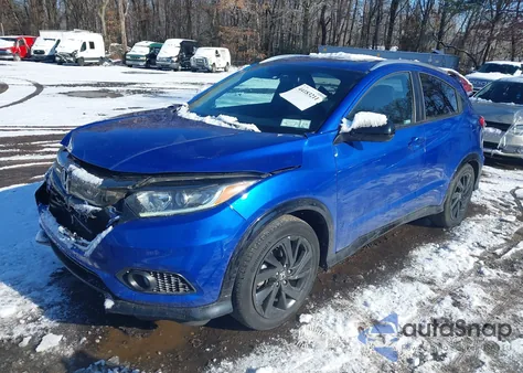 2021 Honda Hr-V Awd Sport z USA, uszkodzony, nr VIN 3CZRU6H14MM744421